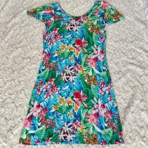 Tommy Bahama Coastal Gardens Off-the-Shoulder Spa Dress
